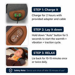 Calmora™ Heated Neck Massager