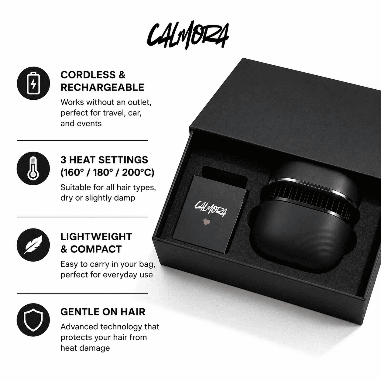 Сalmora™  Mini Straightener