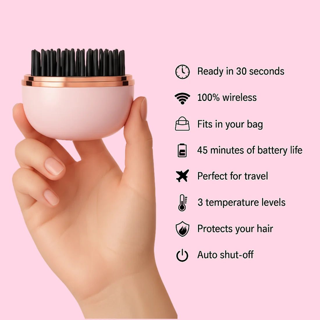 Сalmora™ Mini Straightener - Calmora